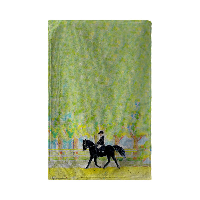 Serviette de plage cheval et avenant Bowmin