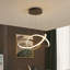 Leister Geometric Waggon Wheel LED Pendant-1672526273