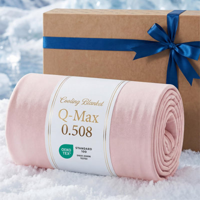 Bedsure Lightweight Cold Blanket For Summer, Bed Cooling Blanket Twin Size For Hot Sleepers, Ice Cool Essentials For Hot Nights, Breathable Thin Bedding For Teens, Adults