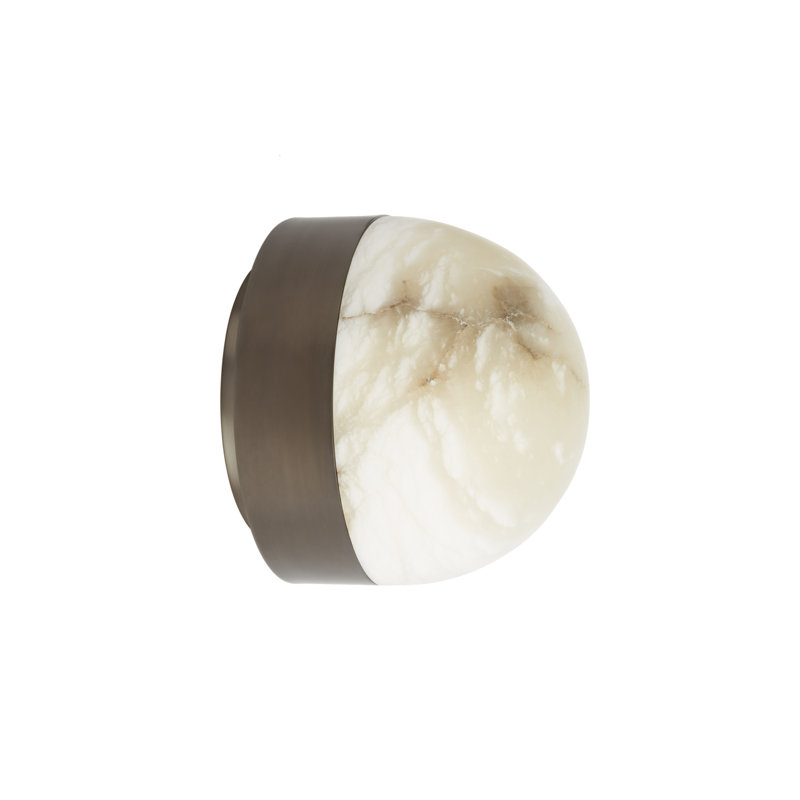 Lucid Flush Mounted Sconce, Bronze