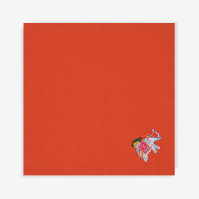 Anyria Cotton Embroidered Square