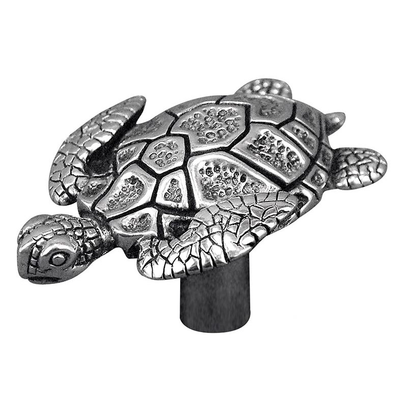 Pollino Novelty Knob, Antique Silver