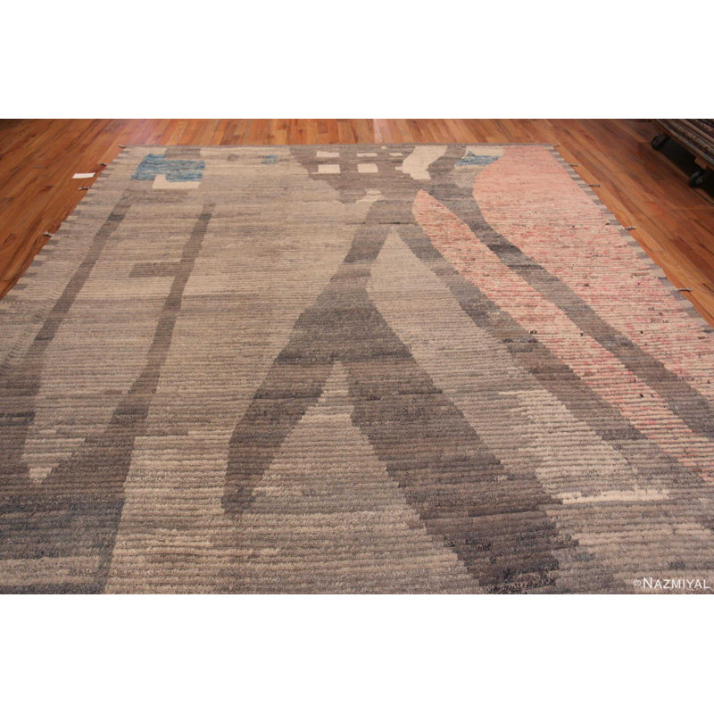 One-of-a-Kind 9'9" X 13'3" Hand Knotted Area Rug