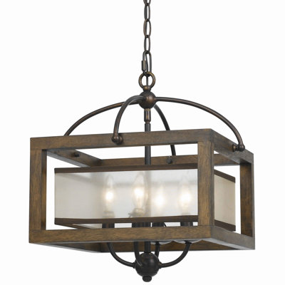 Fabiana 4 - Light Kitchen Island Square / Rectangle Chandelier