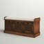 Banc de rangement en bois Abel