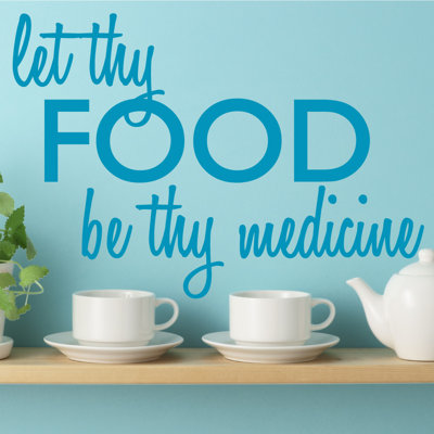 Food & Beverage Non-Wall Damaging Wall Decal