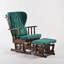 Chaise berçante et repose-pieds Azariyah Konfor-708924695-745961577