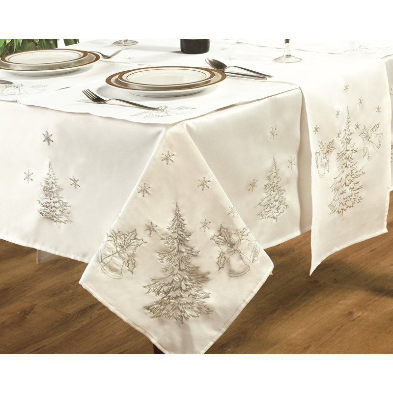 FESTIVE Napkin Sweeny Polyester Embroidered Square