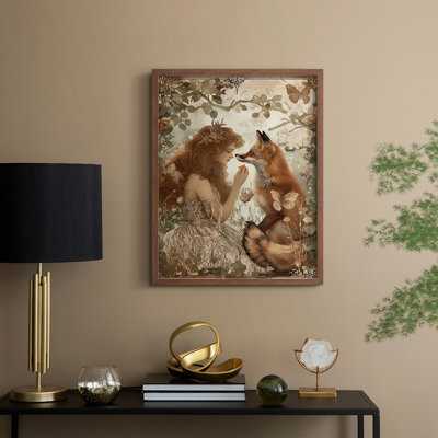Reproduction encadrée WOMEN Series CDVII - bois massif