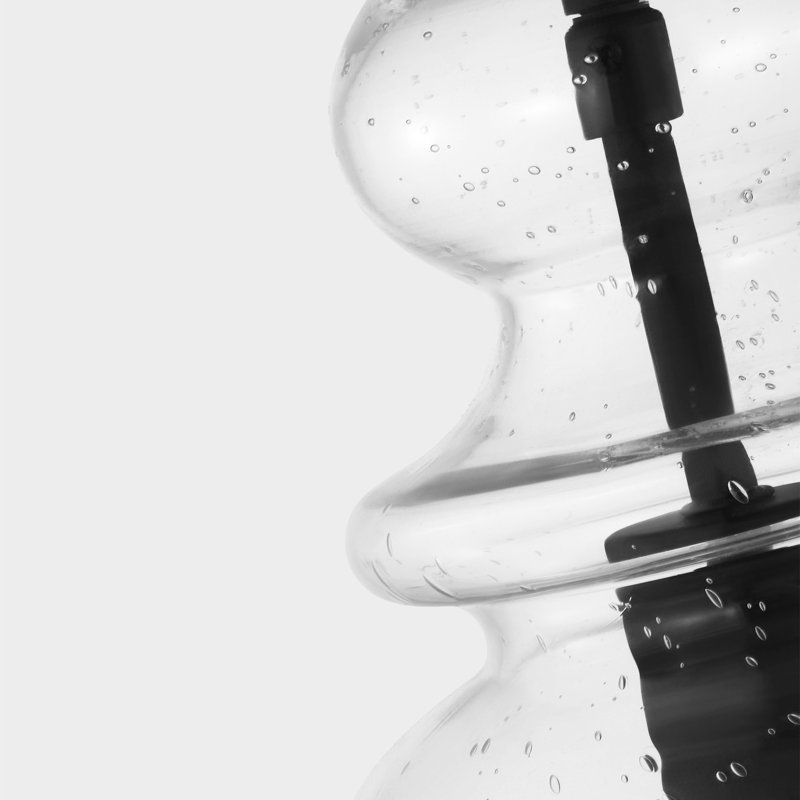 Luminaire suspendu à une lumière Kea de Génération Éclairage , Nuit noire