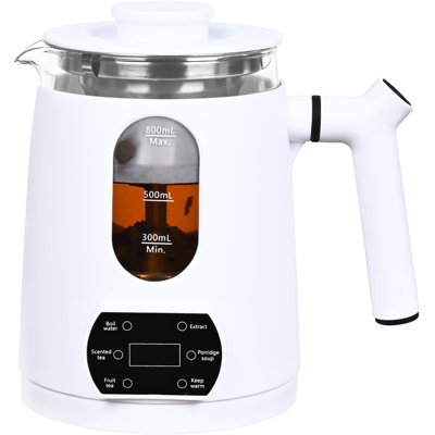 Electric Hot Tea Maker Automatic Tea Kettle Pot With Tea Infuser