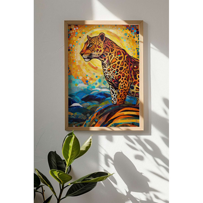 Stunning Decorative Framed MDF Painting, 12.9 x 18.9 inches | 100% Solid Wood Frame (Thickness: 0.8 inches) | Vibrant Digital Print, Perfect for Home Décor & Gallery Walls, Adds Elegance & Style to Any Room