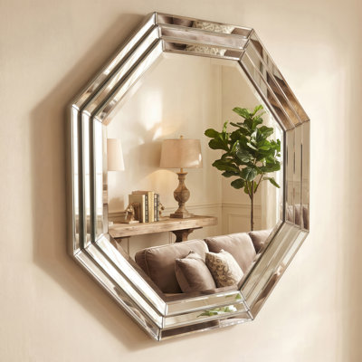 Nickole Solid Wood Flat Mirror