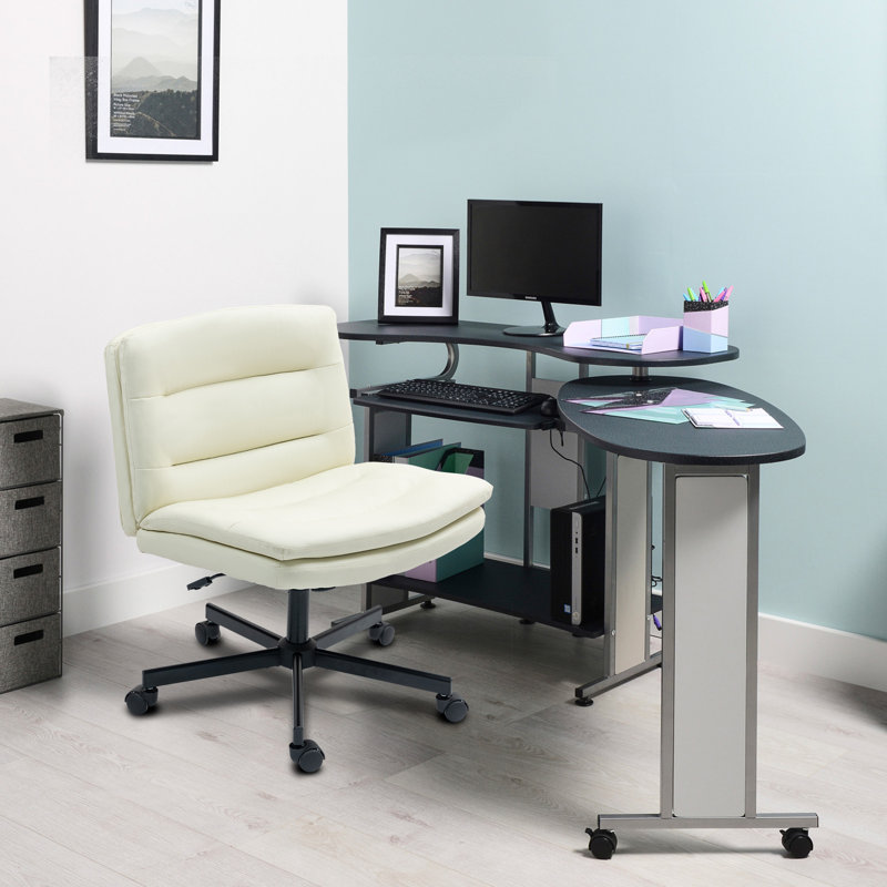Fauteuil de bureau ergonomique Criss, Polyuréthane, Beige