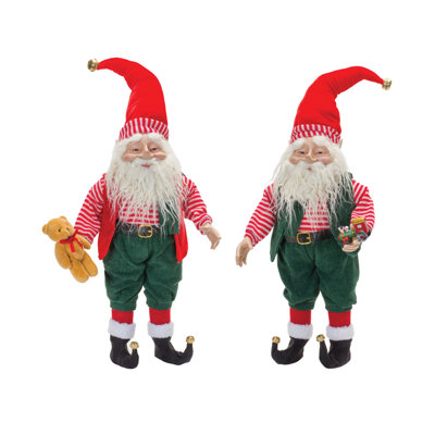 Peluche Père Noël (Ensemble de 2)