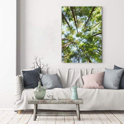 Crown Of Trees - Wrapped Canvas Print