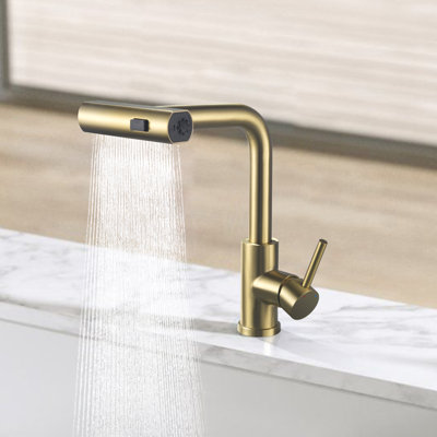 Pull-Out Faucet For Kitchen And Bathroom
