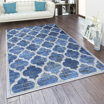 Adjoa Rectangle Moroccan Berber Washable