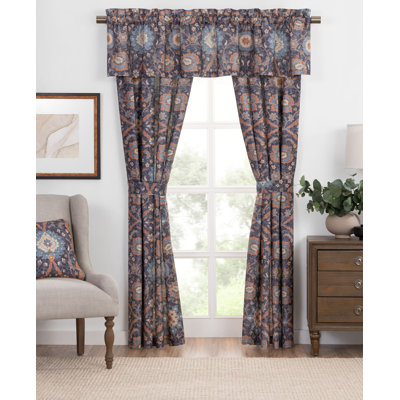 Harlow Floral Drapery Panel Set