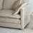 Modern Fabric Loveseat Sofa Couch