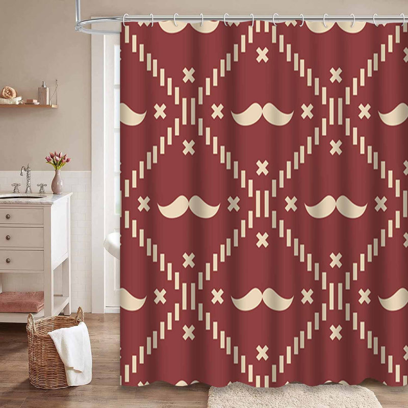 Rideau de douche American Hipster Tartan, L 72 po x l 72 po