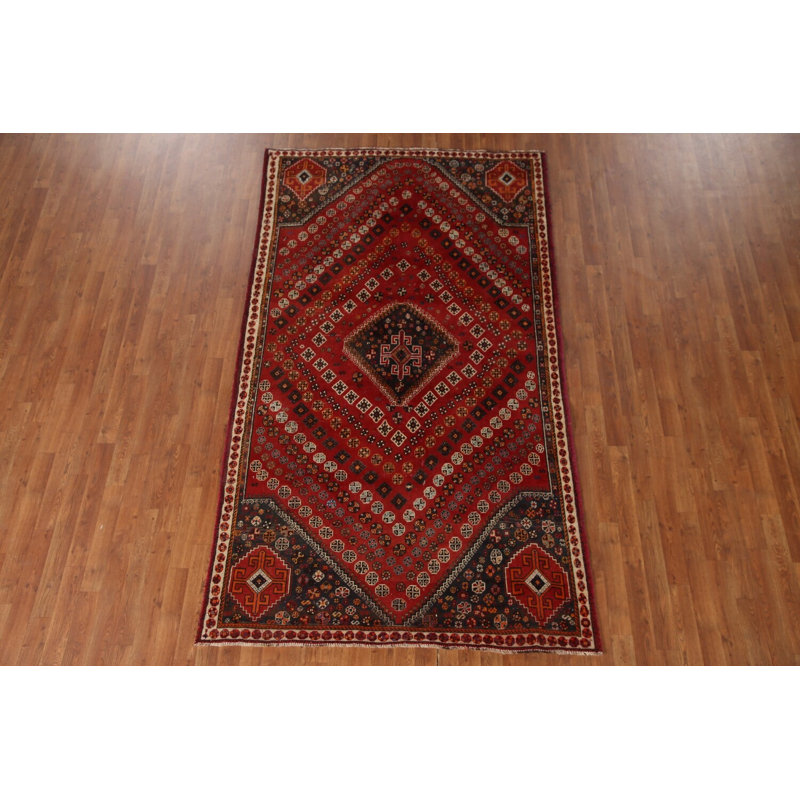 Tapis à motif géométrique traditionnel 5 x 9