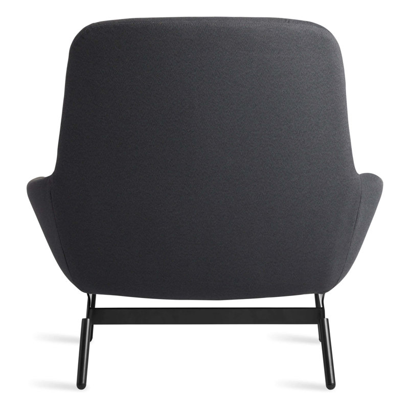 Field Lounge Chair, Maharam Meld in Panda Polyester Blend