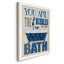 «Bubble Bath», art textuel sur toile-1581097761-1581097762