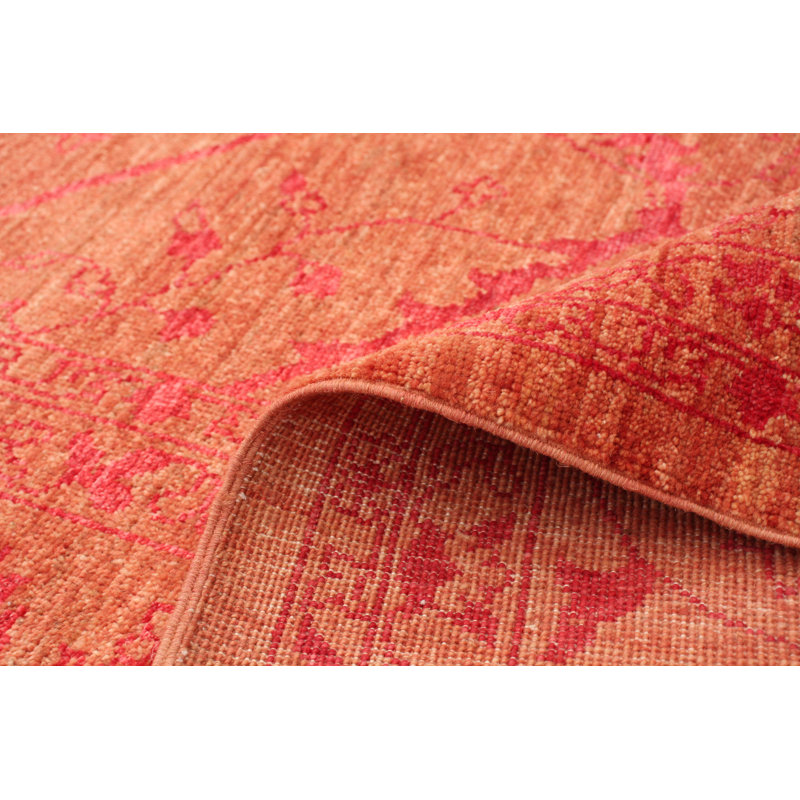 Tapis intérieur en laine 9 pi x 11 pi 9 po main one-of-kind-noué la 2010 Mingua