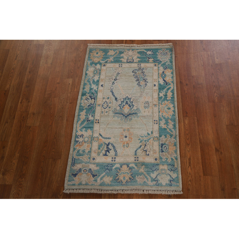 Geometric Oushak Oriental Rug 2x3