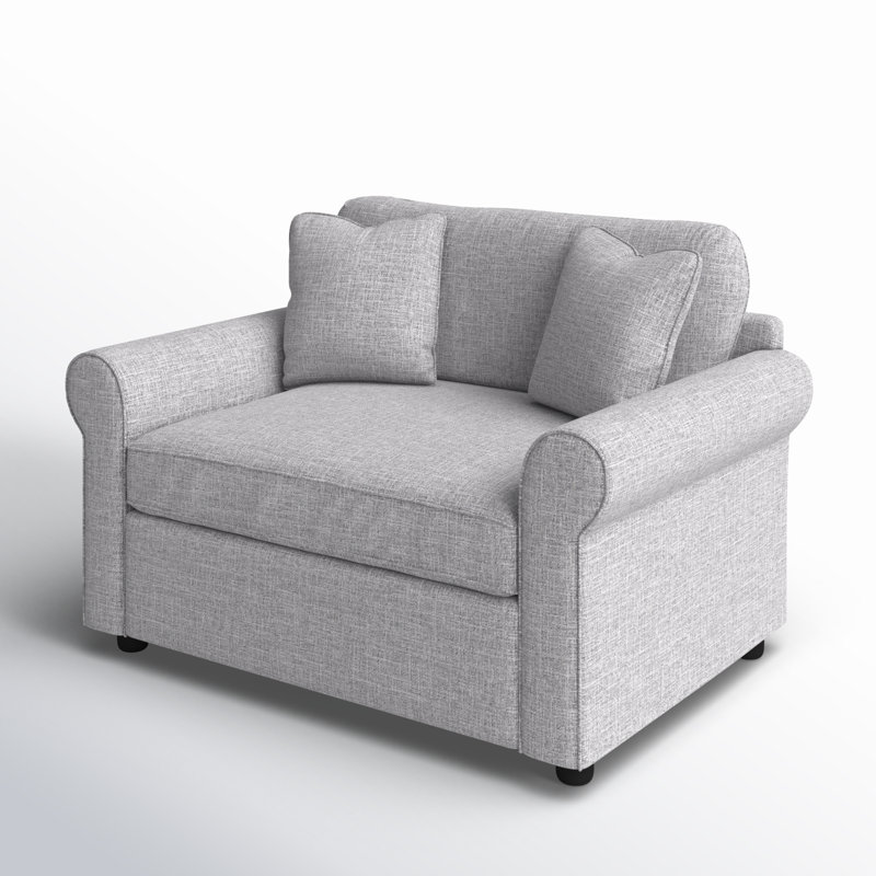 Warrington Upholstered Accent Chair, Zuma Pumice Textured Linen