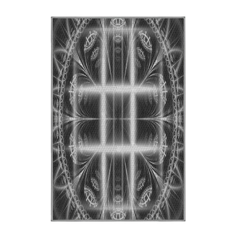 Tapis noir, Rectangle 5 pi x 7 pi
