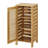 Ayden Solid Bamboo Wood 29" Tall Bathroom Cabinet