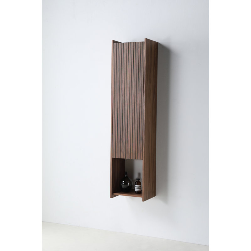 Vivt 13" Wall-Mounted Side Cabinet, Left