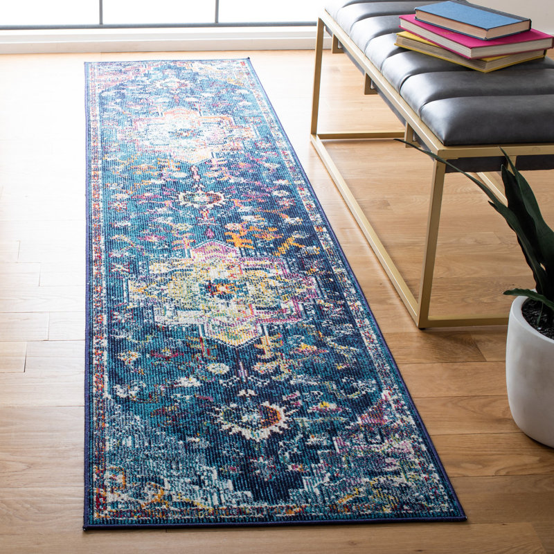 Tapis performance oriental Haneul, Tapis de couloir 2 pi 2 po x 9 pi