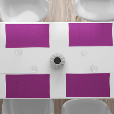 Polyester Geometric Rectangle Placemat
