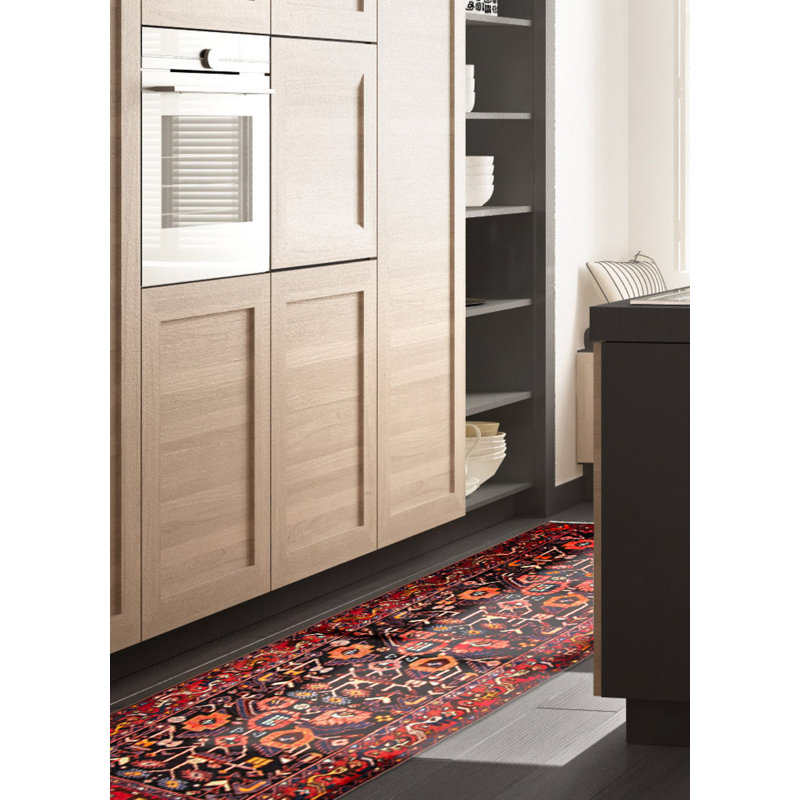 Tapis bleu marine Anadol 3 pi 9 po x 9 pi 6 po