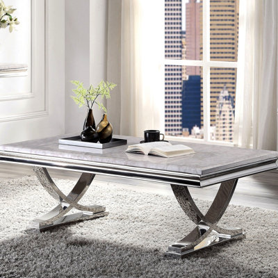 Table basse Modern Glam