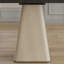 Table de salle à manger rétractable à dalle de roche pliante, table carrée extensible moderne avec base en acier inoxydable revêtue de cuir, table de cuisine à double usage pour les petits appartements