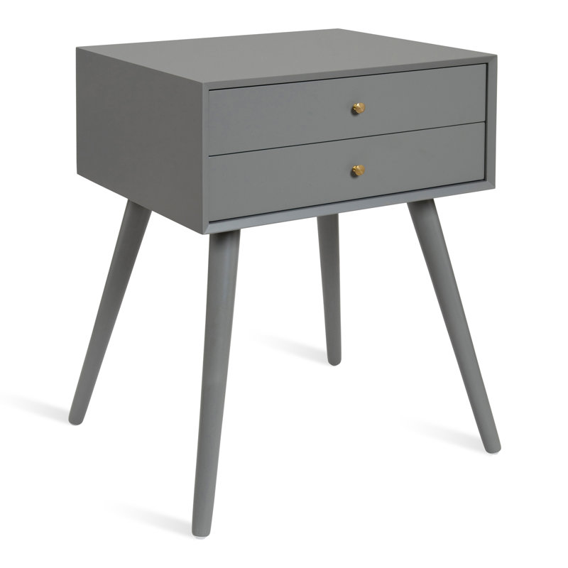 Ottman 18'' W Nightstand, Grey