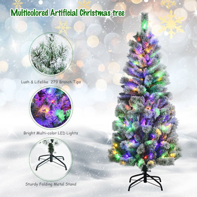 Lighted Artificial Christmas Tree