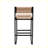 Modern Set of 2  Bar Stools with footrest for Kitchen Island-616857420