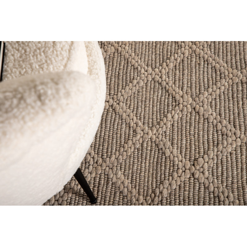Acushnet Hand Woven Area Rug, Rectangle 200 x 300cm