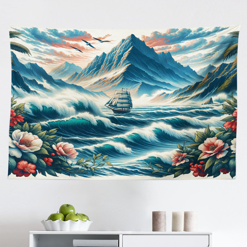 Microfiber Tapestry, 30" H x 45" W