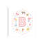 Lettre illustrée B rose - impression-52819958-52819960-52819974
