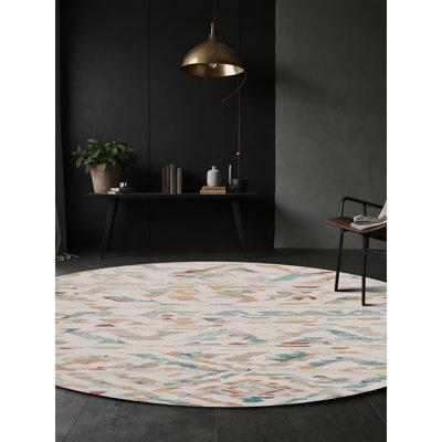 Tapis beige lavable à la machine