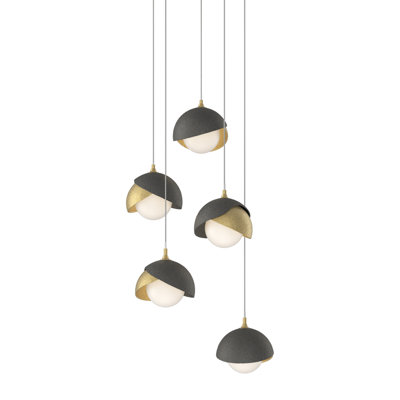Brooklyn 5 - Light Cluster Geometric Pendant