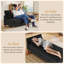 4 Seater Corduroy Sofa & Chaise-631182155
