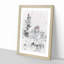 Mountain Peak - Picture Frame Painting Print-56858581-56858583