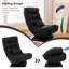 Upholstered Swivel Armless-203701469